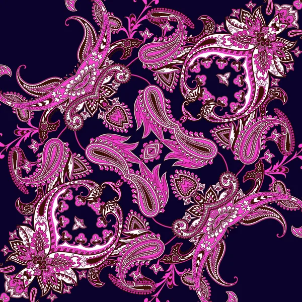 Traditionelles Paisley-Muster — Stockfoto