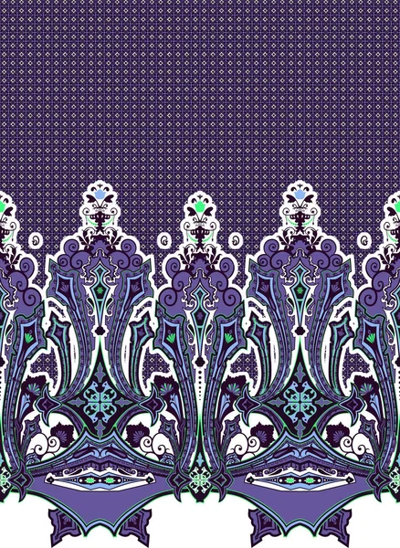 Traditional paisley pattern — Stock Photo, Image