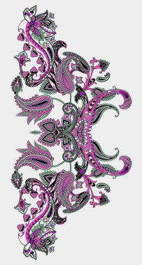 Geleneksel paisley deseni