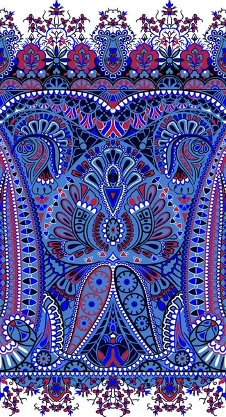 Paisley pattern. Indian rug paisley ornament pattern. — Stock Photo, Image
