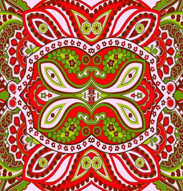 Hint Geleneksel paisley desen