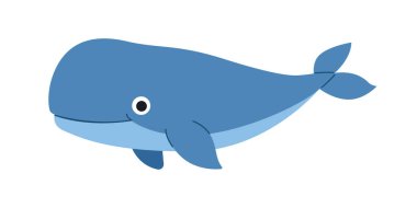 Beyaz arka planda sevimli kawaii sperm balinası çizimi, çocuk eğitim projeleri, deniz yaşamı farkındalığı, eğlenceli okyanus dekorasyonları ve yaratıcı hayvan sanat çalışmaları için mükemmel.