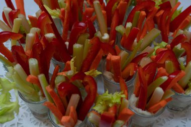 Atıştırmalıklar, lezzetli sağlıklı gıda Sağlık için. Tatil aperatifler