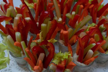 Atıştırmalıklar, lezzetli sağlıklı gıda Sağlık için. Tatil aperatifler