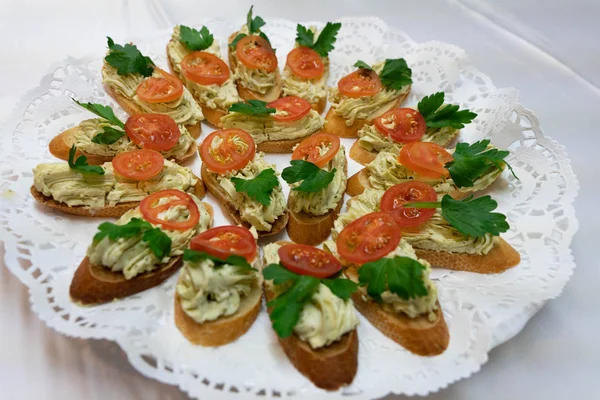 Snacks God Hälsosam Mat För Din Hälsa Holiday Snacks — Stockfoto