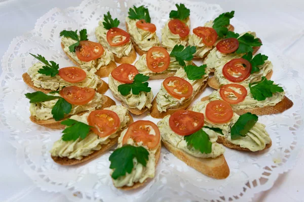 Snacks God Hälsosam Mat För Din Hälsa Holiday Snacks — Stockfoto