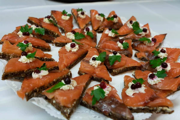 Atıştırmalıklar, lezzetli sağlıklı gıda Sağlık için. Tatil aperatifler