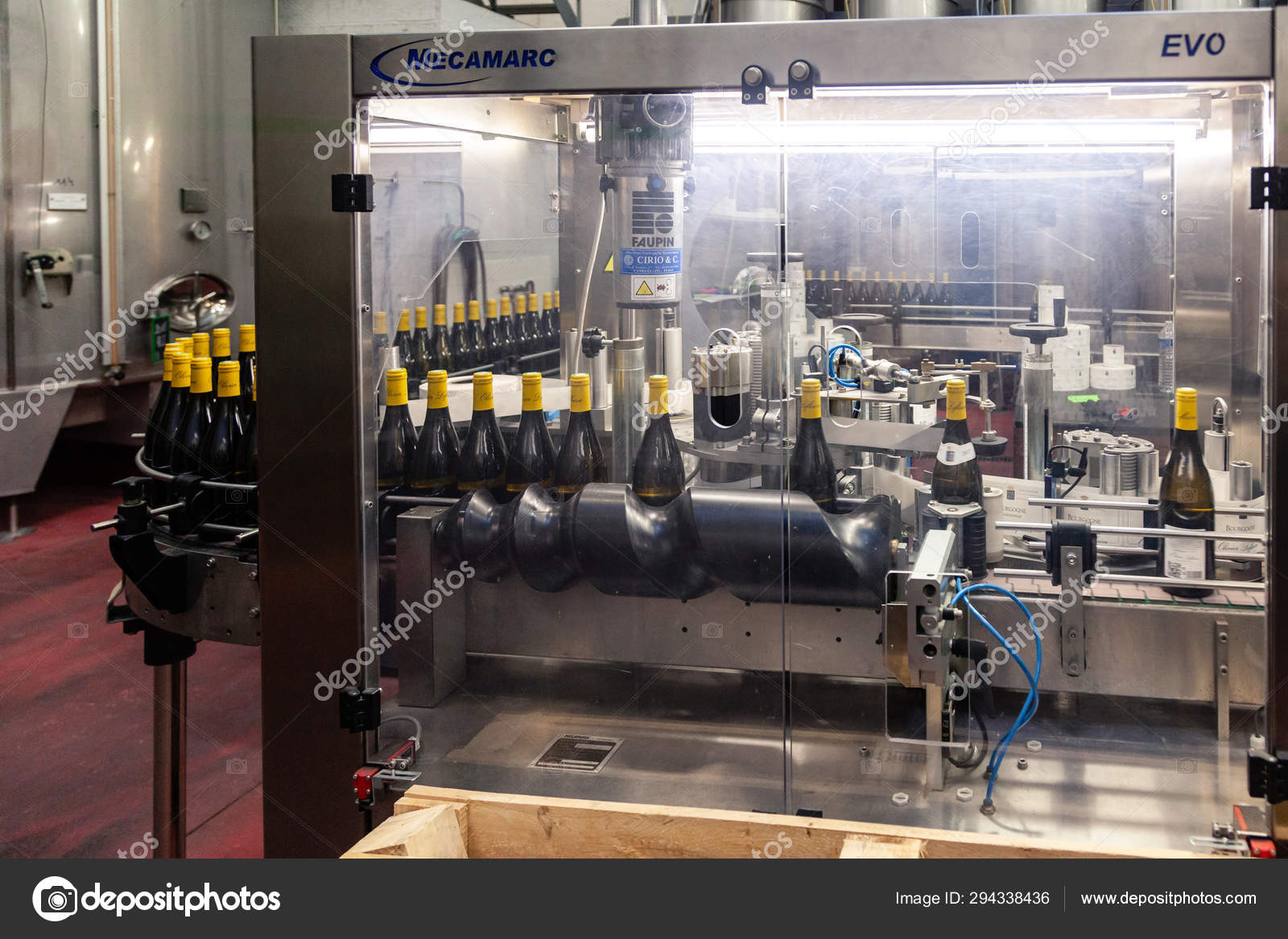 Warehouse product wine materials
