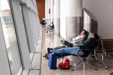 Rusya Moskova 2019-06-18 Havaalanı Bekleme Salonu, Loung