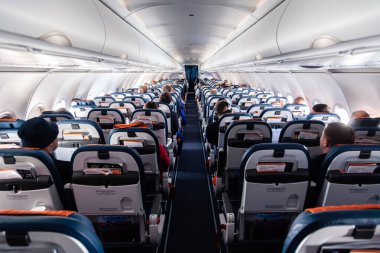 Rusya Moskova 2019-06-18 Büyük yolcu uçakları