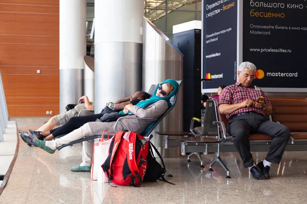 Rusya Moskova 2019-06-18 Havaalanı Bekleme Salonu, Loung