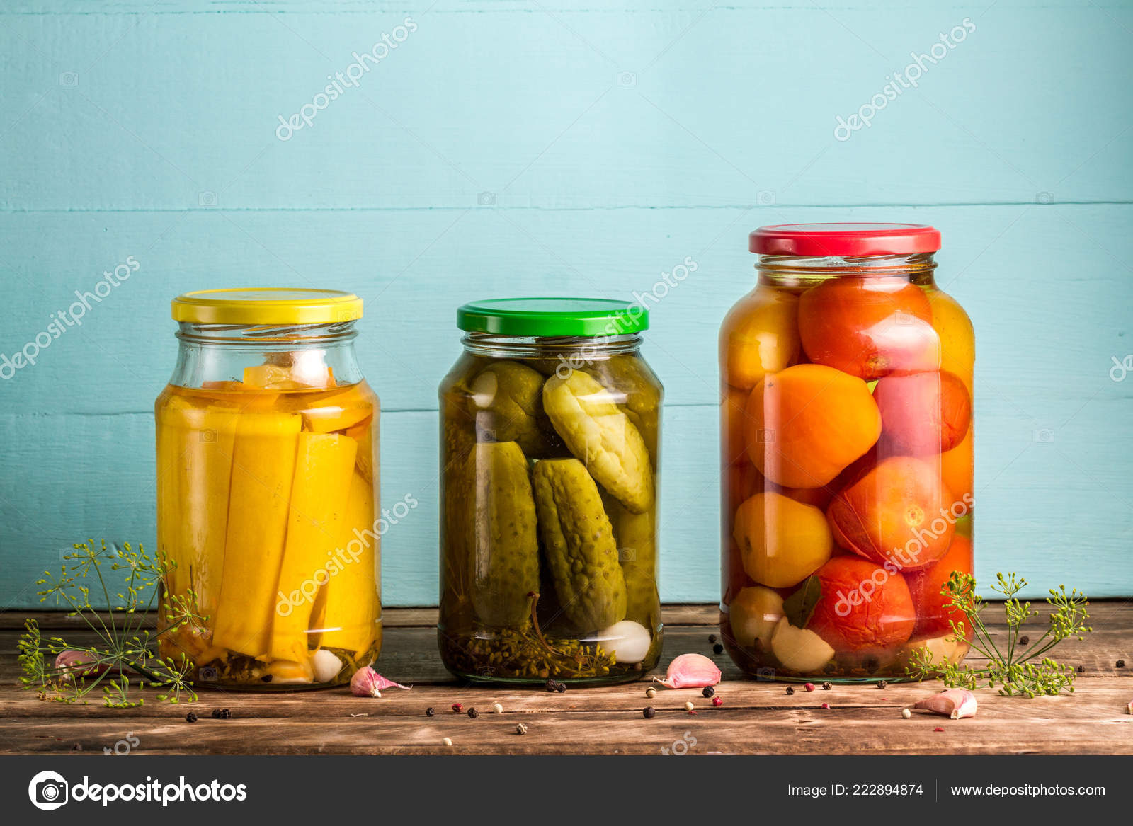 Jar with cucumber