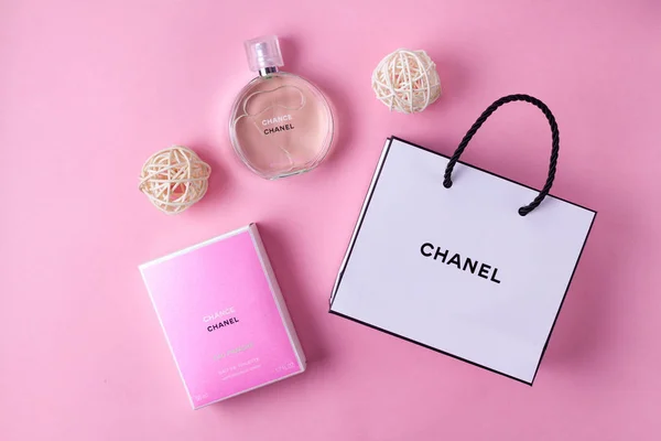 Batumi, Georgia - 8 February, 2019. Famous brand perfume Chanel — Stock Photo, Image