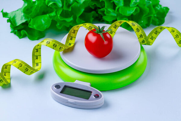 Диетическая концепция. Правильное питание и потеря веса. Здоровый образ жизни
