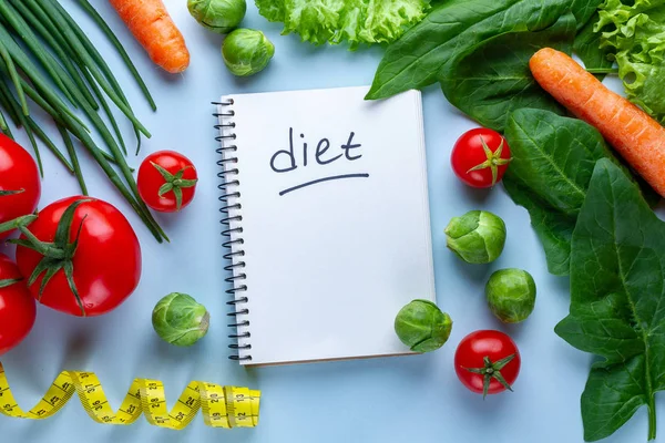 Dieta e nutrizione concetto. Verdure per cucinare sano dishe — Foto Stock