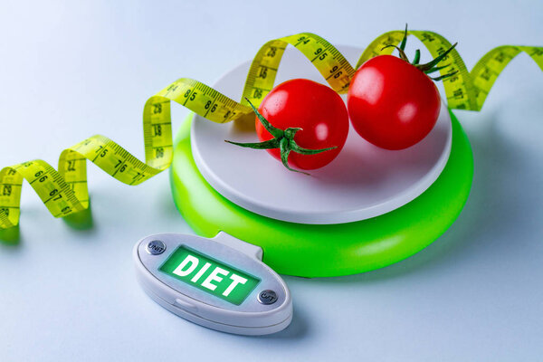 Диетическая концепция. Правильное питание и потеря веса. Здоровый образ жизни
