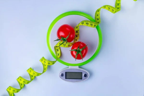 Concepto de dieta. Nutrición adecuada y pérdida de peso. Vida sana —  Fotos de Stock