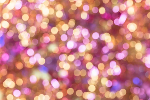 Textura Fondo Llena Dorado Rosa Brillante Bokeh Diseño Gradación Borrosa —  Fotos de Stock