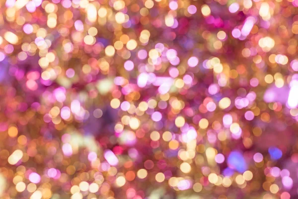 アンシャープ ゴールデンとグラデーション デザインをぼかしボケ味を輝くピンクの背景テクスチャ — ストック写真
