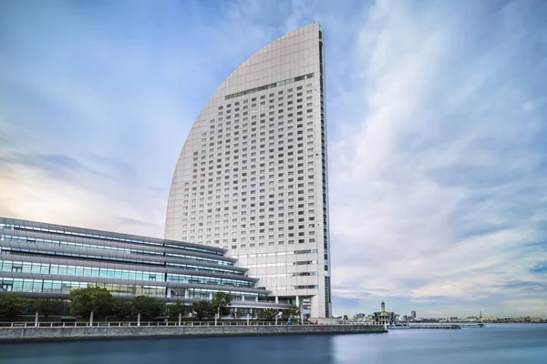 Pacifico Yokohama Ulusal Kongre Salonu Yokohama Pukarisanbashi Skelesi Minato Mirai — Stok fotoğraf