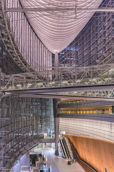 Tokyo Japan Augustus 2018 Binnen Mening Van Tokyo International Forum — Stockfoto