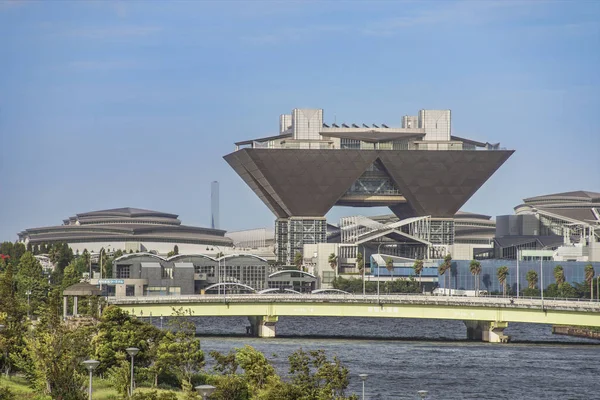 Tokyo International Exhibition Center Più Comunemente Chiamato Tokyo Big Sight — Foto Stock