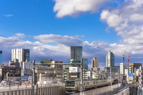 Tokyo Japan September 2019 Kanda Station Trains Yamanote Line Pass — Stock Photo, Image