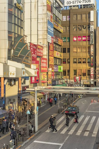 Токио Декабря 2019 Года Торговая Улица Nakano Sun Mall Ведущая — стоковое фото