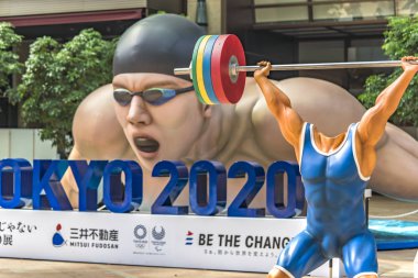 Tokyo, Japonya - 26 Temmuz 2019: Etkinlik 