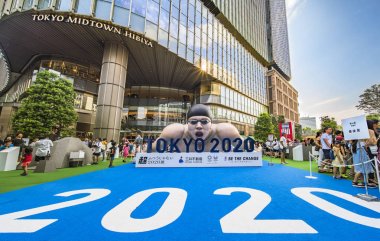 Tokyo, Japonya - 25 Ağustos 2019: Etkinlik 