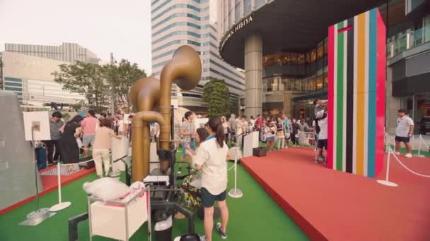 Tokyo Japon Août 2019 Événement Pour Les Jeux Olympiques Tokyo — Video