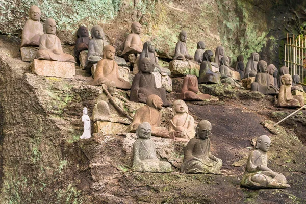 Chiba Japón Julio 2020 Estatuas Deidades Budistas Monjes Que Rodean — Foto de Stock