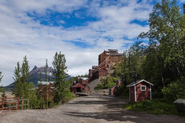 Kasaba Kennicott Wrangell-St. Elias Milli Parkı'nda Alaska