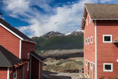 Kasaba Kennicott Wrangell-St. Elias Milli Parkı'nda Alaska