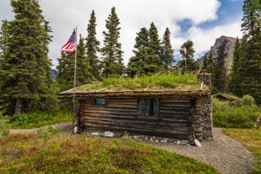 Richard Proenneke'nın kabin Lake Clark Milli Parkı'nda Alaska