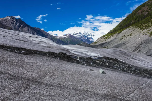 Wurzelgletscher Trail Wrangell Elias Nationalpark Alaska — Stockfoto