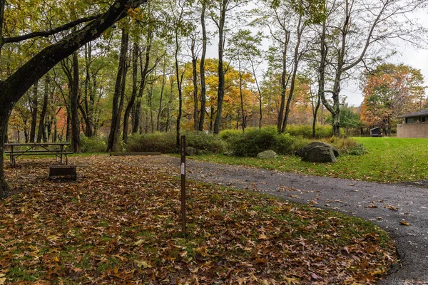 Big Meadows Campeggio Nel Parco Nazionale Shenandoah Virginia — Foto Stock