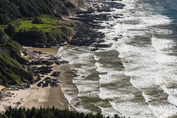 俄勒冈州 Siuslaw 国家森林公园的 Cape Perpetua — 图库照片