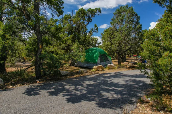 Görünüm Kamp Grand Kanyon Milli Parkı Nda Arizona Çöl — Stok fotoğraf