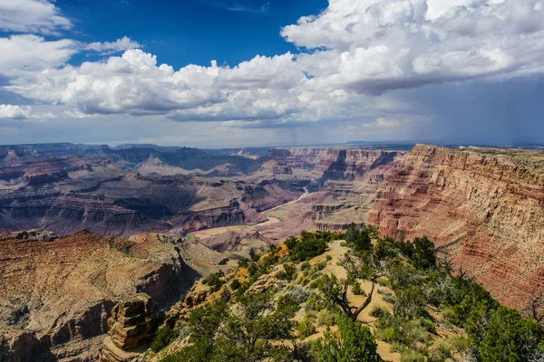 Vista Del Desierto Parque Nacional Del Gran Cañón Arizona —  Fotos de Stock