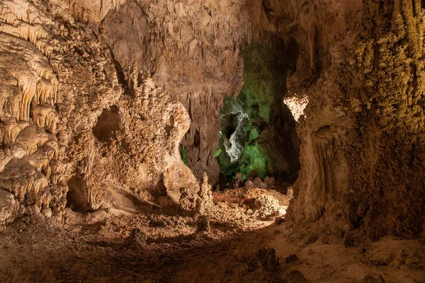 Stora Rummet Carlsbad Caverns National Park New Mexico Stockbild