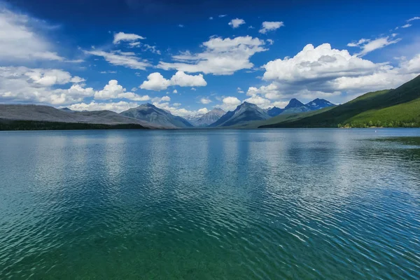 Lac Mcdonald Dans Parc National Des Glaciers Dans Montana — Photo