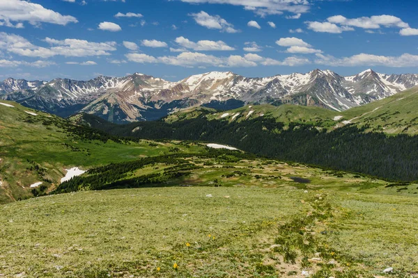 Gore Range Overlook Rocky Mountain National Park Colorado — Stock Photo, Image