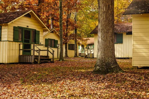 Erdei Házak Mamut Barlang Nemzeti Park Kentucky — Stock Fotó