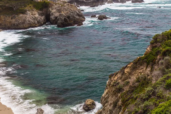 California, Amerika Birleşik Devletleri Point Lobos State Reserve Bird Island Area — Stok fotoğraf