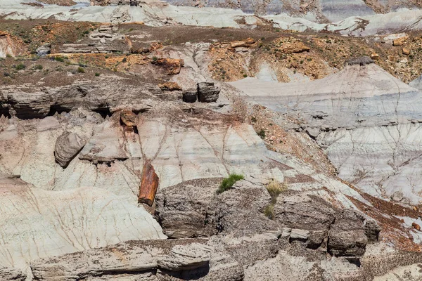 Blue Mesa, v zkamenělý národní park v Arizoně, Spojené státy americké — Stock fotografie