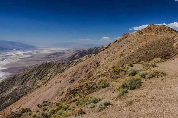 De mening van Dante in het nationale park van de vallei van de dood in Californië, Verenigde Staten — Stockfoto