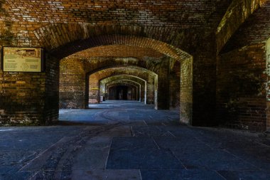 Fort Jefferson Iç Kuru Tortugas National Park Florida, Amerika Birleşik Devletleri