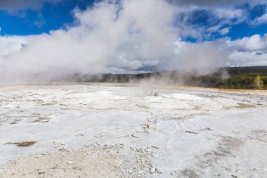Wyoming, Amerika Birleşik Devletleri Yellowstone National Park Çeşme Geyser