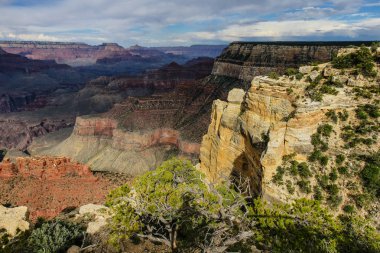 Grand Canyon Ulusal Parkı 'nda Maricopa Point Arizona, Amerika Birleşik Devletleri